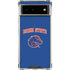 Boise State University Collegiate Text Google Pixel 6 Clear Case